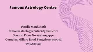 famous astrology centre