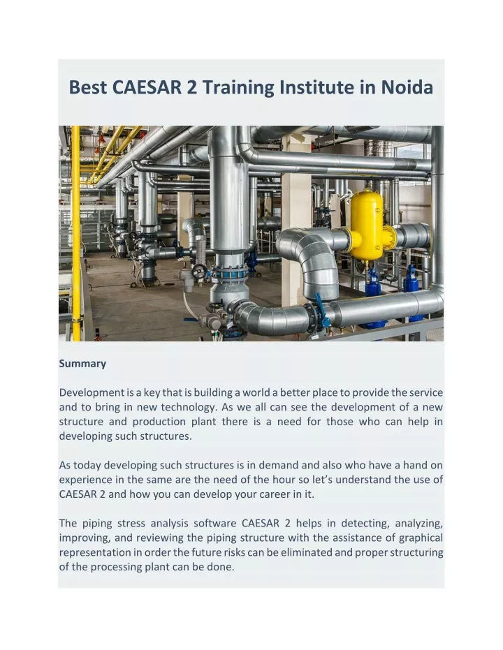 best caesar 2 training institute in noida