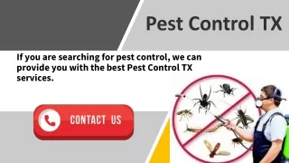 pest control tx
