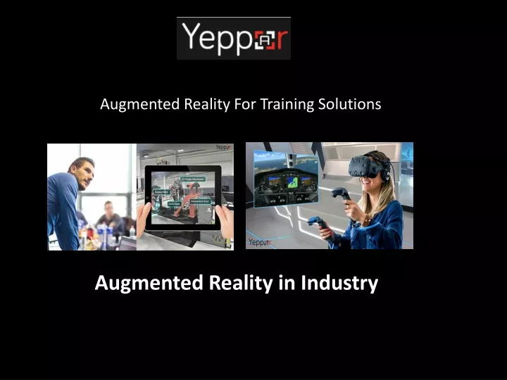 augmented reality for training solutions