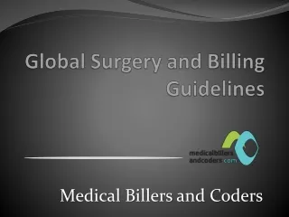 global surgery and billing guidelines