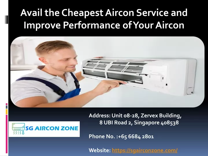 avail the cheapest aircon service and improve