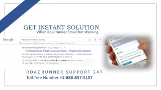 Get Instant Solution When Roadrunner Email Not Working