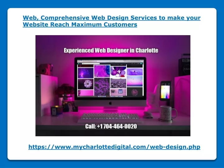 web comprehensive web design services to make