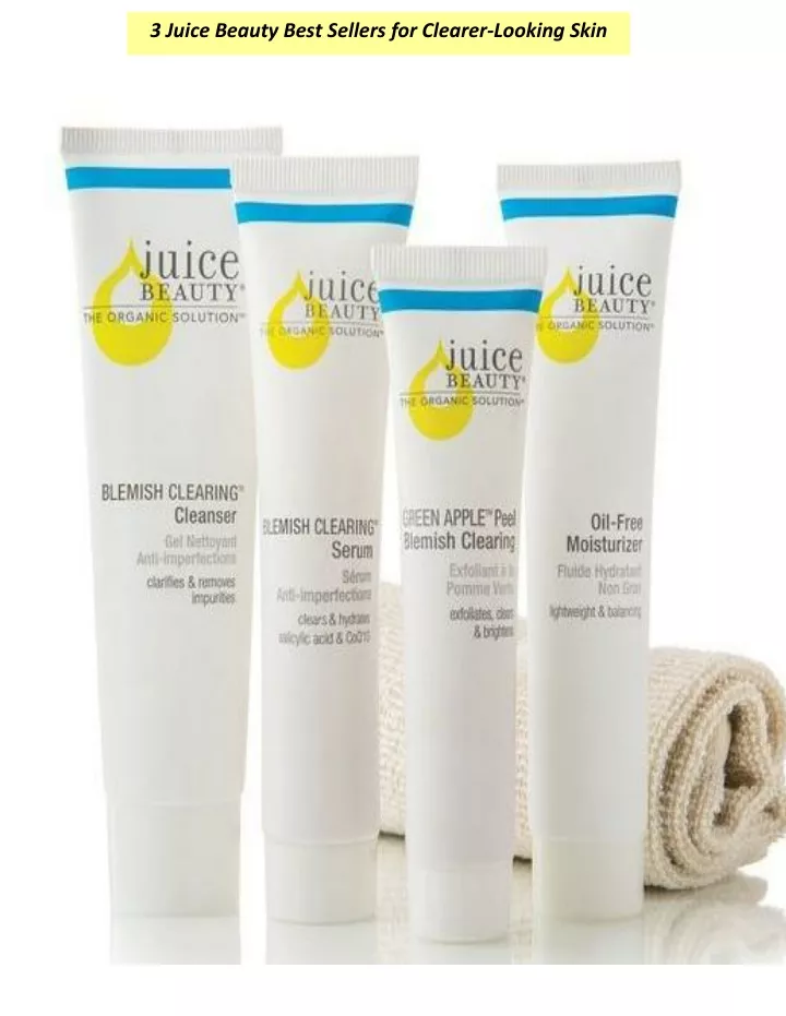 3 juice beauty best sellers for clearer looking