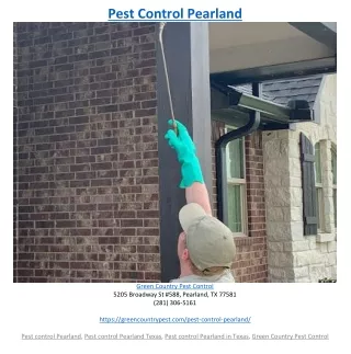 pest control pearland