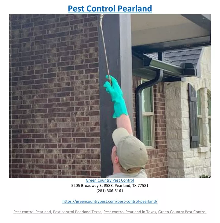 pest control pearland