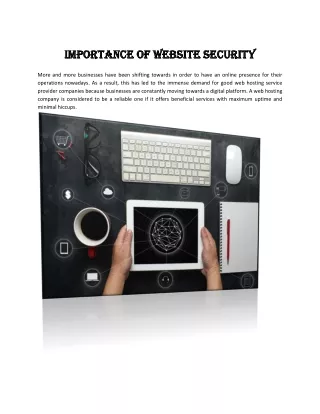 importance of website security importance