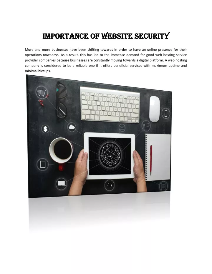 importance of website security importance