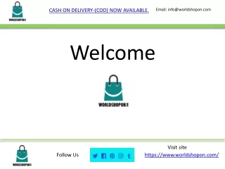 cash on delivery cod now available