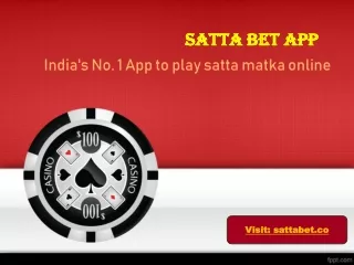 Play online satta matka on best satta matka app | Satta Bet App