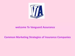 Common Marketing Strategies of Insurance Companies