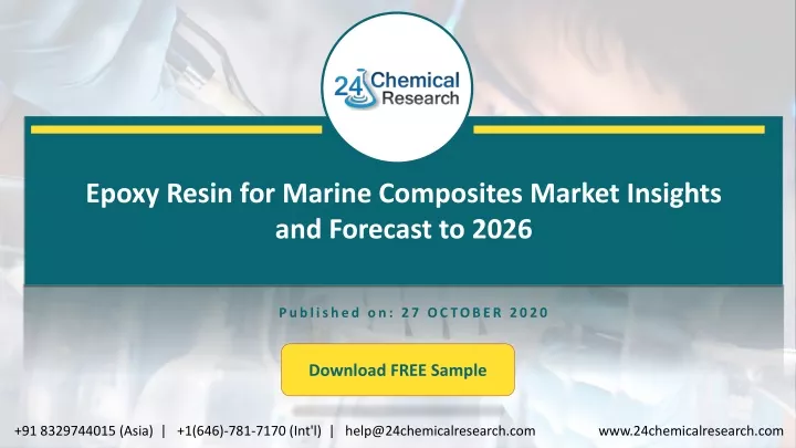 epoxy resin for marine composites market insights