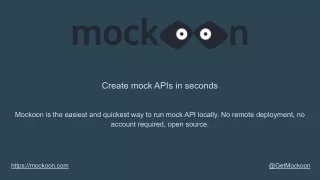 Mockoon - Create mock APIs in seconds