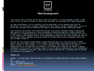 web development