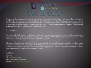 usa id card