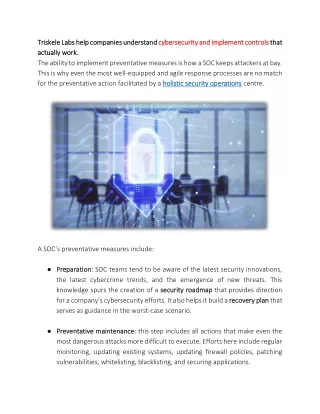 triskele labs help companies understand triskele