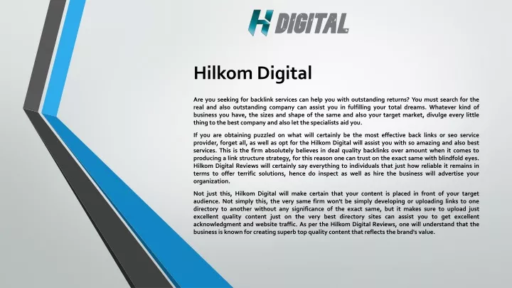 hilkom digital