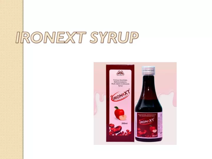 ironext syrup