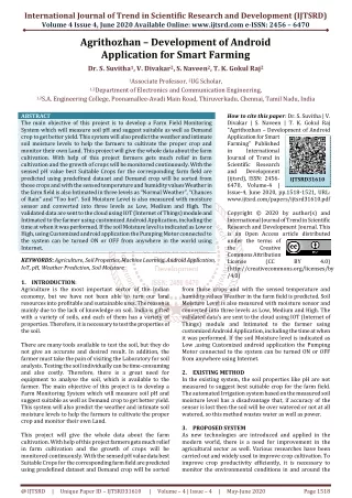 international journal of trend in scientific