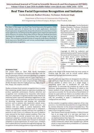 international journal of trend in scientific