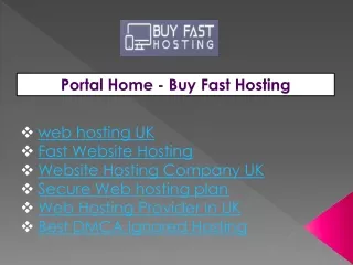 portal home buy fast hosting