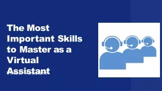 the most important skills to master as a virtual