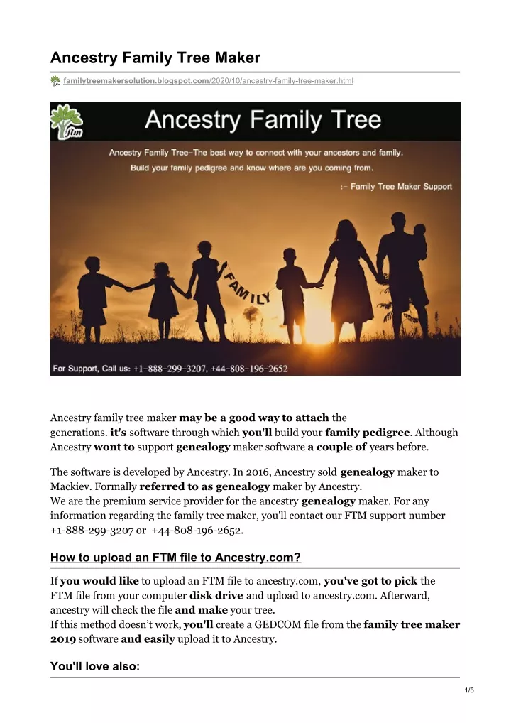 ancestry family tree maker
