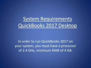 system requirements quickbooks 2017 desktop
