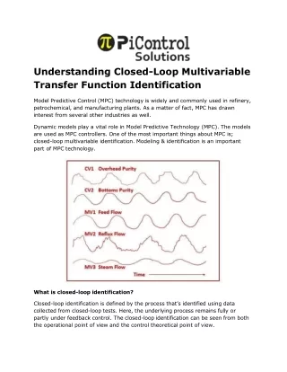 Understanding Closed-Loop Multivariable Transfer Function Identification