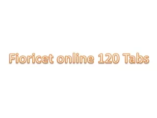 fioricet online 120 tabs