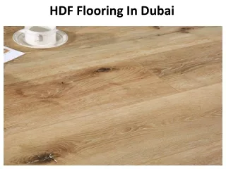 hdf flooring in dubai