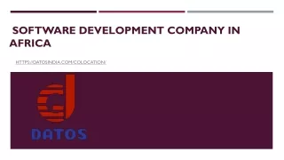software development company in africa