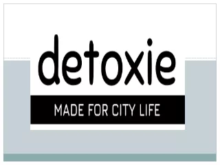 Detoxie - India's first anti stress & best anti pollution Skincare Company