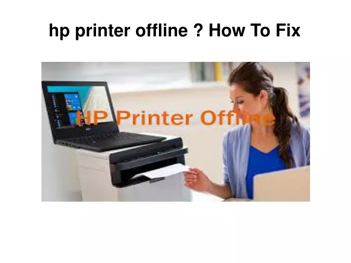 hp printer offline how to fix