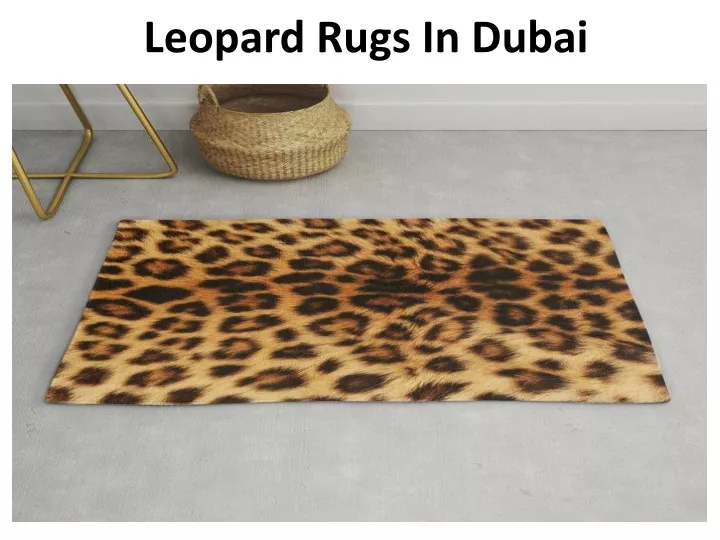 leopard rugs in dubai