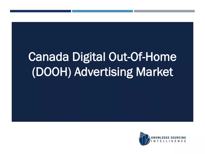 canada digital out of home dooh advertising market