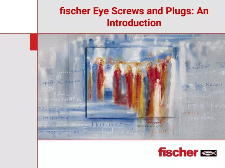 fischer eye screws and plugs an introduction