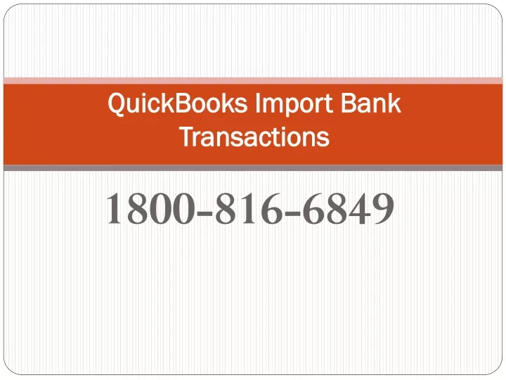 quickbooks import b ank t ransactions