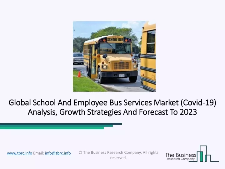 global school and employee bus services market