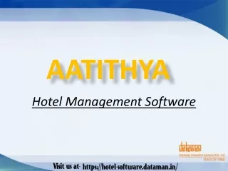hotel management software