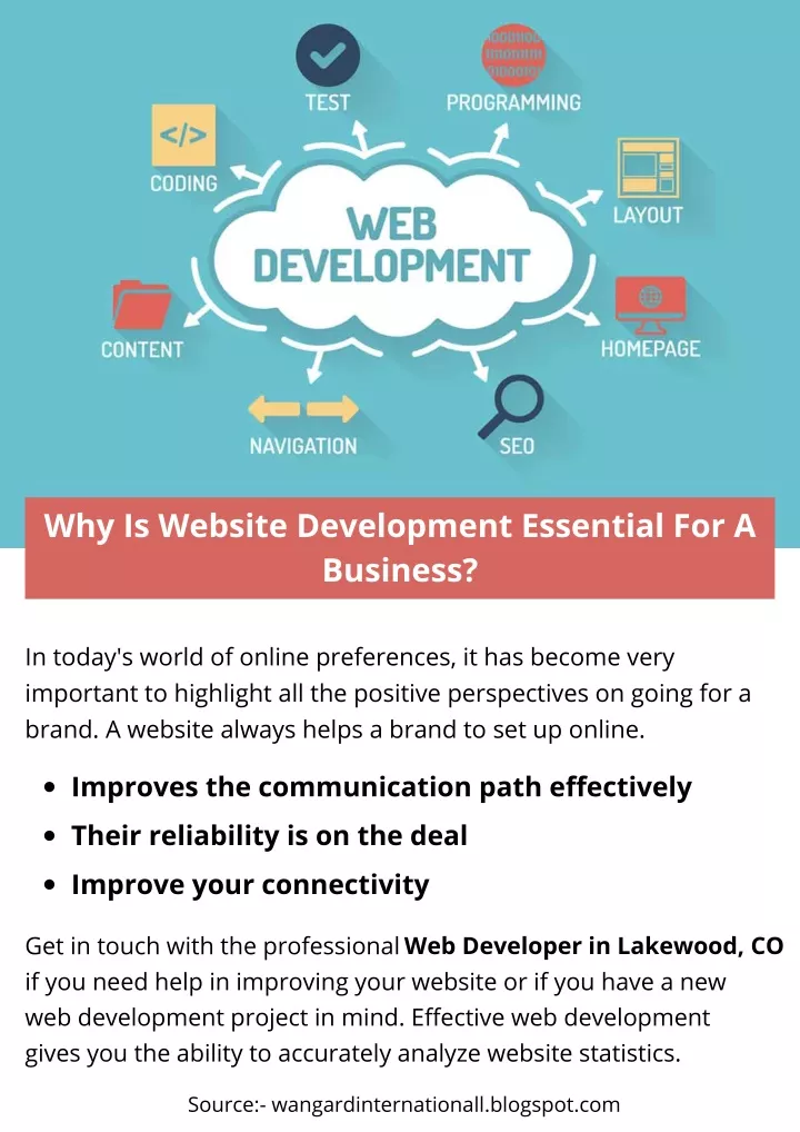 why is website development essential