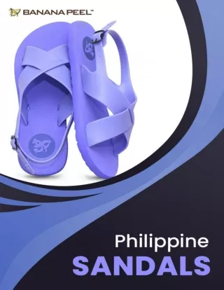 Shop the Latest  Philippine Sandals ,Slipper and FlipFlop