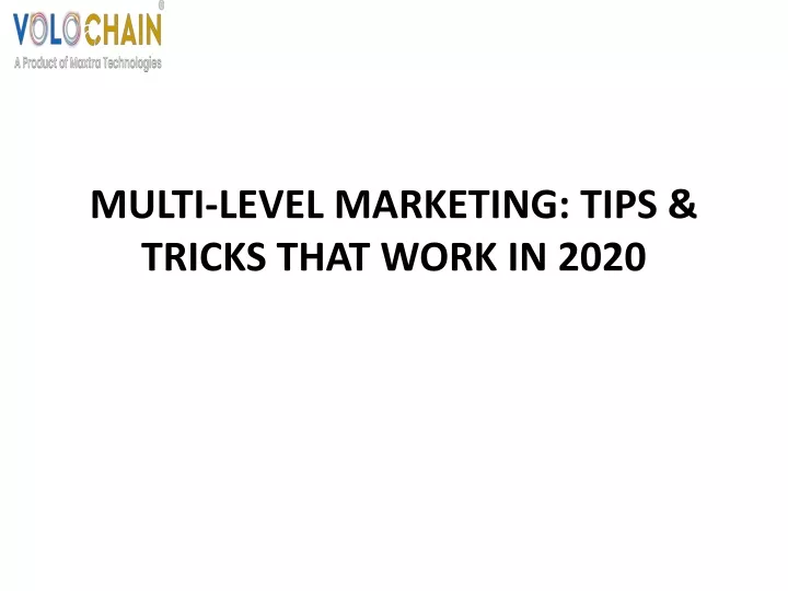 multi level marketing tips tricks that work in 2020