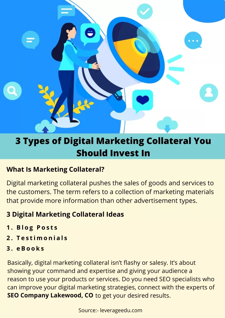 3 types of digital marketing collateral