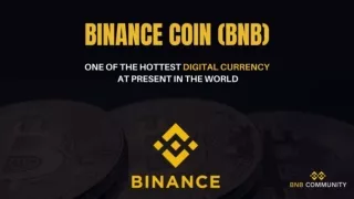 Binance Coin (BNB) One of The Hottest Digital Currency at Present in the World