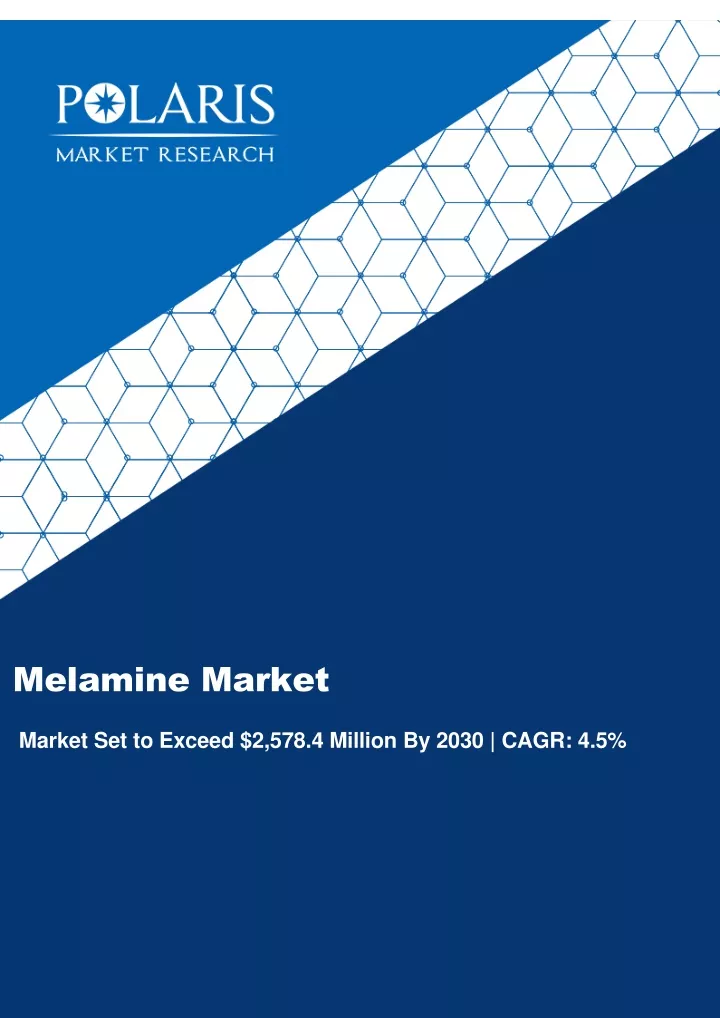 melamine market