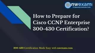 how to prepare for cisco ccnp enterprise