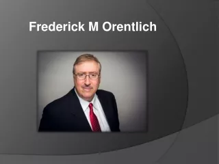 Fred M Orentlich