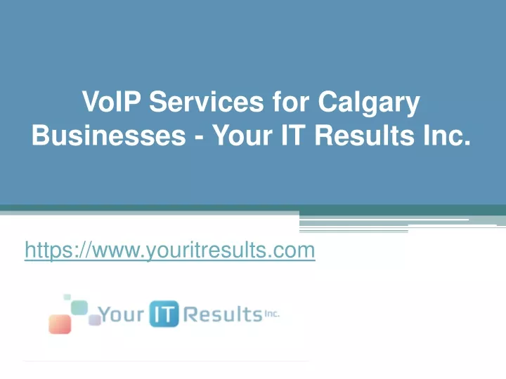 voip services for calgary businesses your it results inc